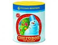 Батарея салютов Снеговой Р7212 купить от производителя Русский Фейерверк — Сокол