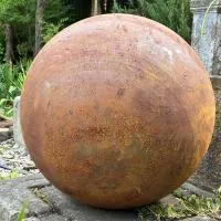 Стальная сфера — 3D КОРТЕН (518913) ∅ 1500 мм. Сокол 