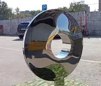Линза арт  скульптура (519063) ∅ 2500 сталь AISI304 Сокол 