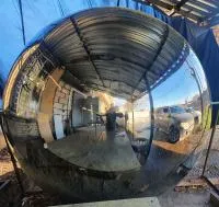 Сфера шар ø 2000 мм. (514274) производство арт-объект пустотелая в Соколе