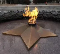 Звезда вечного огня листовая бронза чугун в Соколе (518589)