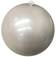 Новогодний шар белый (518857) ∅ 250 мм. Сокол