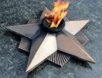 Вечный огонь СССР литая бронза патина в Соколе (518554)