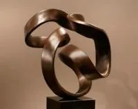 Кольцо из бронзы скульптура (518289) монтаж арт-объект  в Соколе