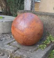 Сфера 3D парк КОРТЕН сталь (518912) ∅ 500 мм. Сокол 