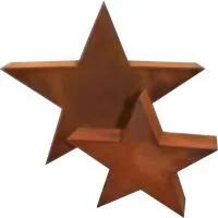 Звезда на монумент кортеновская сталь в Соколе (518500)